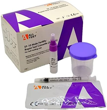 parahealth Diagnostics - Prueba de fertilidad para hombres, prueba de esperma precisa, prueba de fertilidad fiable para hombres, ideal para controlar la fertilidad masculina