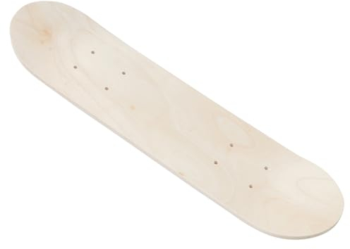 Toddmomy Kinder Skateboard kinderskateboards Leere Skateboarddecks DIY-Bastel-Skateboard-Decks DIY-Graffiti-Skateboard Klassische Skateboards Vier Räder Kunsthandwerk Planke 15c