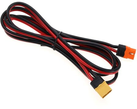 eMagTech XT60I-F Stromkabel, XT60I-Buchse auf XT60-Stecker, Anschlusskabel, 12 AWG, Solar-Ladekabel für tragbare Ladestationen/Drohnen/FPV-Drohne, 1,5 m