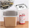 NJDQFA Rechteckig Buffet Speisenwärmer,Thermobehälter Für Speiseeis,Edelstahl Meal Prep Boxen Gastronormbehälter,1/6（17.5 * 16.2）,15cm0.8side