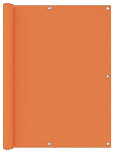 ShGaxin Sonnensegel für Balkon, Oxford-Gewebe, Orange, 120 x 400 cm, Seitenmarkise, Gartenmarkise, Pergola-Markise, Markise für den Außenbereich, Markisen für Terrassen im Freien - 135053