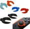 Joystick Anti-Drift Protector Rocker Retainer for Switch 2 for JoyCon, Stick Locks Game Joystick Stabilizer Clamps Holder Thumb Grips Fixer Ring (Black)