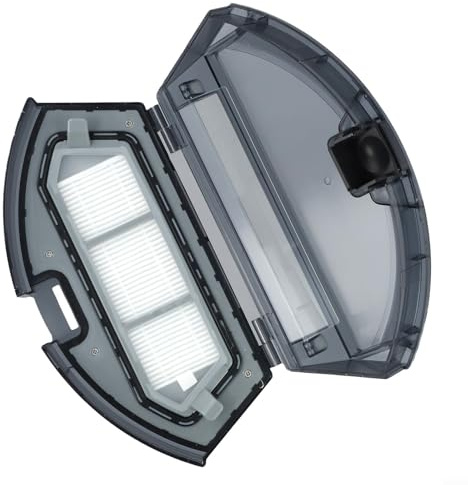 Sawhamale Boîte à poussière de rechange pour aspirateurs robotiques 360 C50/G50/G50E, P10 et HSR – Poubelle en plastique haute durabilité avec grande capacité, design facile à installer