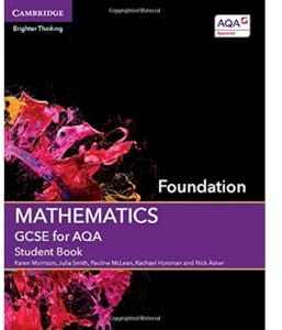 GCSE Mathematics for AQA Foundation Student Book