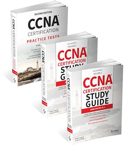 CCNA Certification Study Guide Volume 1, Volume 2, and Practice Tests Kit: Exam 200-301 v1.1 (Sybex Study Guide)