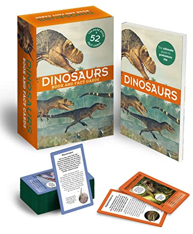 Dinosaurs: Book and Fact Cards: 128-Page Book & 52 Fact Cards