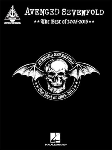 Avenged Sevenfold Guitar Tab Songbook | Best of 2005-2013 | Includes Afterlife, Bat Country, Hail to the King, Nightmare, Shepherd of Fire, So Far Away and More | Authentic Heavy Metal Transcriptions