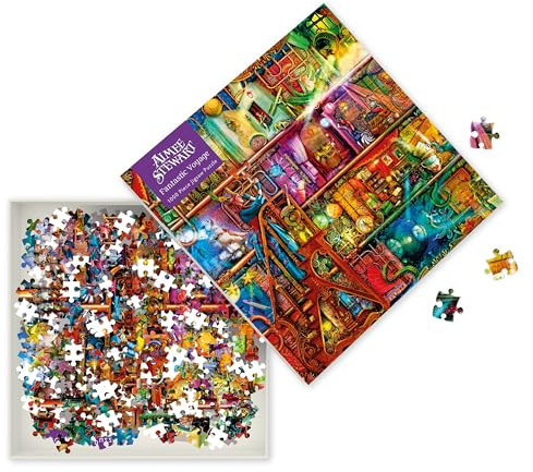 Puzzle - Aimee Stewart: Fantastische Reise: Unser faszinierendes, hochwertiges 1.000-teiliges Puzzle (73,5 cm x 51,0 cm) in stabiler Kartonverpackung
