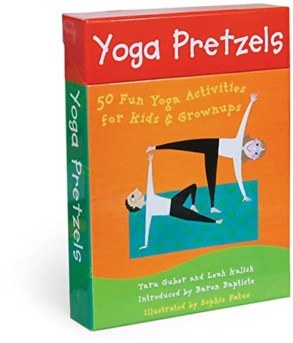 Yoga Pretzels: 50 Fun Yoga Activities for Kids and Grownups (Yoga Cards): 50 Fun Yoga Activities For Kids & Grownups
