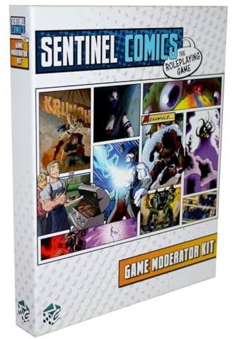 Greater Than Games GTG43804 - Sentinels Comics: The Roleplaying Gamemaster Kit