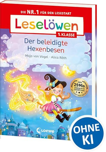 Leselöwen 1. Klasse - Der beleidigte Hexenbesen: Auf ins Leseabenteuer! - Die Nr. 1 für den Lesestart jetzt als praktische Broschurausgabe für unterwegs - Erstlesebuch für Kinder ab 6 Jahren