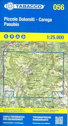 56 Piccole Dolomiti: 1:25000
