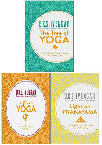 The Tree of Yoga, Light on Yoga, Light on Pranayama 3 Books Collection Set By B. K. S. Iyengar