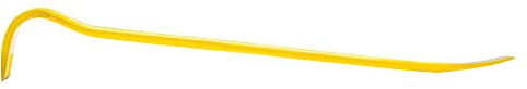 STANLEY 1-55-504 Pied-De-Biche 910 Mm Gamme FATMAX Acier Au Carbone Trempé - Ultra Léger - Grand Levier - Partie Semi-Plate En U - Entaille Supplémentaire Pour Arracher Les Clous