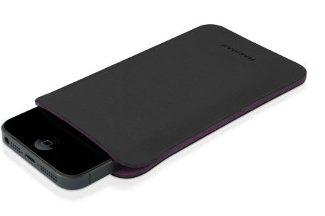Macally MPOUCHP6-B Housse pour iPhone 5C Noir
