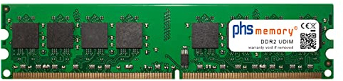 PHS-memory 4GB RAM Speicher kompatibel mit ASRock N68-S DDR2 UDIMM 800MHz PC2-6400U