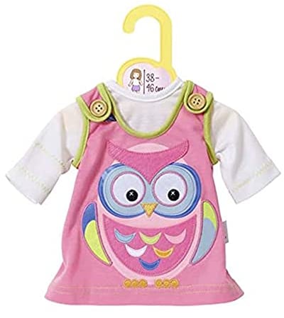Zapf Creation 870082 - Dolly Moda Kleid mit Eule, 38 - 46 cm