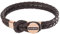 Emporio Armani Bracelet Pour Homme, Bracelet En Acier Inoxydable Or Rose, EGS2177221, Brun chocolat