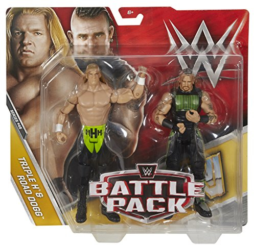 WWE Battle Pack #45 - Road Dogg & Triple-H - D-Generation X - Set di 2 personaggi