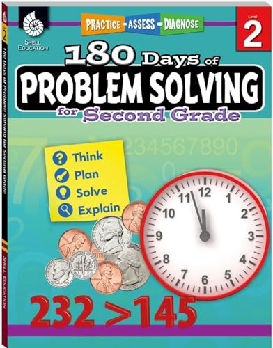 180 Days of Problem Solving for Second Grade: Practice, Assess, Diagnose (180 Days of Practice)