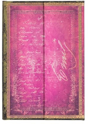 Emily Dickinson, I Died for Beauty Mini Lined Hardcover Journal: Hardcover, Wrap Closure, 85 gsm, ribbon marker, pouch (Embellished Manuscripts Collection)