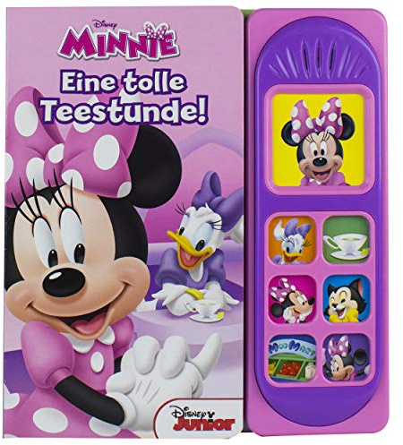 Disney Minnie - Eine tolle Teestunde! - Soundbuch - Disney-Pappbilderbuch mit 7 Geräuschen für Kinder ab 3 Jahren