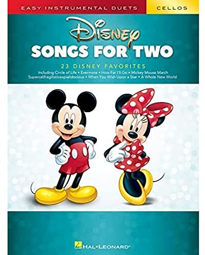 Disney Songs for Two Cellos: Easy Instrumental Duets