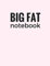 Big Fat Notebook (600 Pages): Lavender Blush, Extra Large Ruled Blank Notebook, Journal, Diary (8.5 x 11 inches) (Journals and Notebooks)