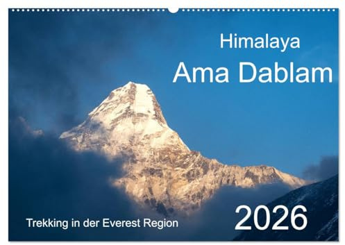 Himalaya Ama Dablam (Wandkalender 2026 DIN A2 quer), CALVENDO Monatskalender: Trekking in das Khumbu Himal (CALVENDO Natur)