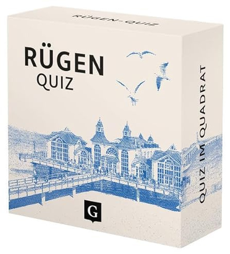 Rügen-Quiz: 100 Fragen und Antworten zu Kreidefelsen, Ostsee, Sehenswürdigkeiten und spannenden Fakten für unvergessliche Inselmomente (Quiz im Quadrat)