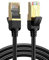 UGREEN CAT 7 Câble Ethernet RJ45 Réseau 10 Gbps 600 MHz FFTP Blindé Cordon RJ45 Compatible avec Routeur Modem Switch TV Box Xbox PS3 PS4 Consoles de Jeux PC (5M, Noir)