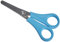 Westcott Kinderschere Blau Rechtshänder | Schere mit integrierter 5 cm Skala | Bastelschere 13 cm (5) ideal für Kinderhände | Sicherheit durch abgerundete Spitze | E-21592 00