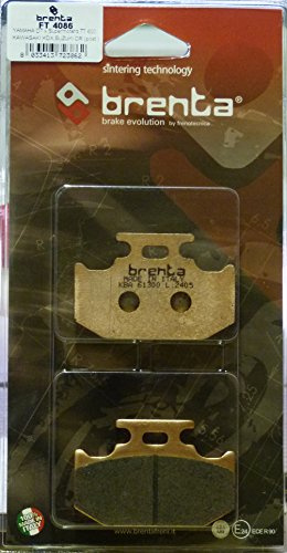 Brenta Bremsbeläge Sinter Moto für Cannondale MX 400, C 440 R, Kawasaki KDX 125 A1