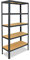 shelfplaza® 180x70x40cm HOME Schwerlastregal anthrazit/Metallregal mit 5 Böden/Kellerregal Metall, Garagenregal, Werkstattregal oder Regal Lagerregal/Steckregal Metall mit 175kg Tragkraft