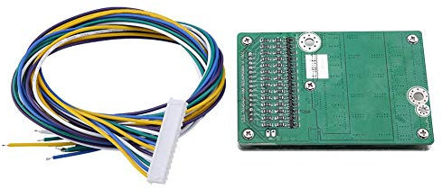 Carte de protection pour la charge des batteries au lithium, 14S 48V 100A BMS Carte de charge équilibrée au-dessus de la protection contre la surchauffe des charges de charge