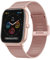 Bracelet pour Amazfit GTS 4/Amazfit GTS 3/Amazfit GTS 2/Amazfit GTS, 20mm Bracelet Acier inoxydable pour Amazfit GTS 2 Mini, GTS 4 Mini, GTS 2e, Amazfit GTR 42mm, Amazfit Bip, Bip Lite, Bip S, Bip U