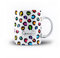 iCaseDesigner Personalised Animal Print Mug with Name and Heart. 11oz Ceramic Mug. 3. Colourful Leopard Print