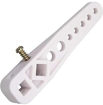 Plumbflex WC Toilet Cistern Replacement Adjustable Flush Lever arm, White