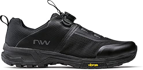 Northwave Crossland Plus MTB Schuhe, Fahrradschuhe Mountainbike Schwarz 40