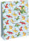 Clairefontaine 32475-2C - Geschenktasche - Tüte Excellia, Format Shopping (26,5x14x33 cm), robust und wiederverwendbar, für voluminöse Geschenke, Drachen Bunt Blau, 1 Stück