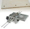 Dima per Fori a Tasca Kit 6/8/10 mm Dima per Spinatura Legno Guida per Spinatura di Perforazione Regolabile per Angolo di Lavorazione del Legno