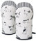 Penguin Home Oven Gloves Heat Resistant Colour - White,Grey & Black, Eco Friendly & Sustainable,Frog shaped Oven Mitts,Cotton with 100% polyester filling,Cooking Baking Grilling BBQ,Size - 18x32cm