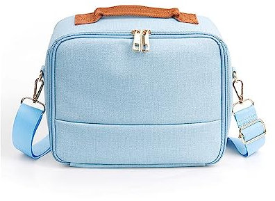 Camera Bag Sky Blue Zipper Universal Portable Case Shoulder Bag for Fujifilm instax SQUARE SQ1 Instant Film Camera