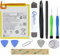 OnlyTech Battery Repair Kit for Samsung Galaxy Tab A7 Lite SM-T220 / T225-5100mAh with 10 Tools and Adhesive