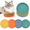 Katzennapf Flach 8 Stück Futternapf Katzenfutter, Napf Fressnapf, Katze Katzenteller, Katzenschüssel Katzen, Futternapf, Katzenfressnapf, Cat Bowl für Kätzchen und kurzbeinige Katzen