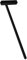 VANROUG Golf Grip Removal Tool,Black V-Groove Grip Remover Saver 12 for Standard Length Swinging Grips,Golf Grip Kit,Grip Repair Tool,Golf Grip Tool,Gripping Tool