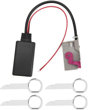 Ejoyous Cavo AUX Bluetooth, Modulo Bluetooth per Auto Cavo AUX IN Adattatore Audio Wireless di Ricambio per -E 32 Pin