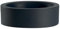 NICOLI VASO ROTONDO ECHO SMALL IN RESINA PER INTERNO ED ESTERNO DIAMETRO CM 25 X12 h CM 30 X14 h (Ø 25x12 cm, Antracite)
