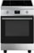 Smeg CUISINIÈRE C6IMXT2 SINFONIA 4 INDUCTIONS INOX/ VERRE NOIR Edelstahl und Glas Freistehend Ofen Herd