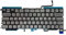 Teclado de repuesto para laptop, versión estadounidense, retroiluminación para MacBook Pro de 13.3 pulgadas M1 A2338 2020